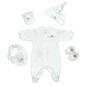 Сет от 5 части, For Babies™ - " Шарено Охлювче " / Лимитирана Серия